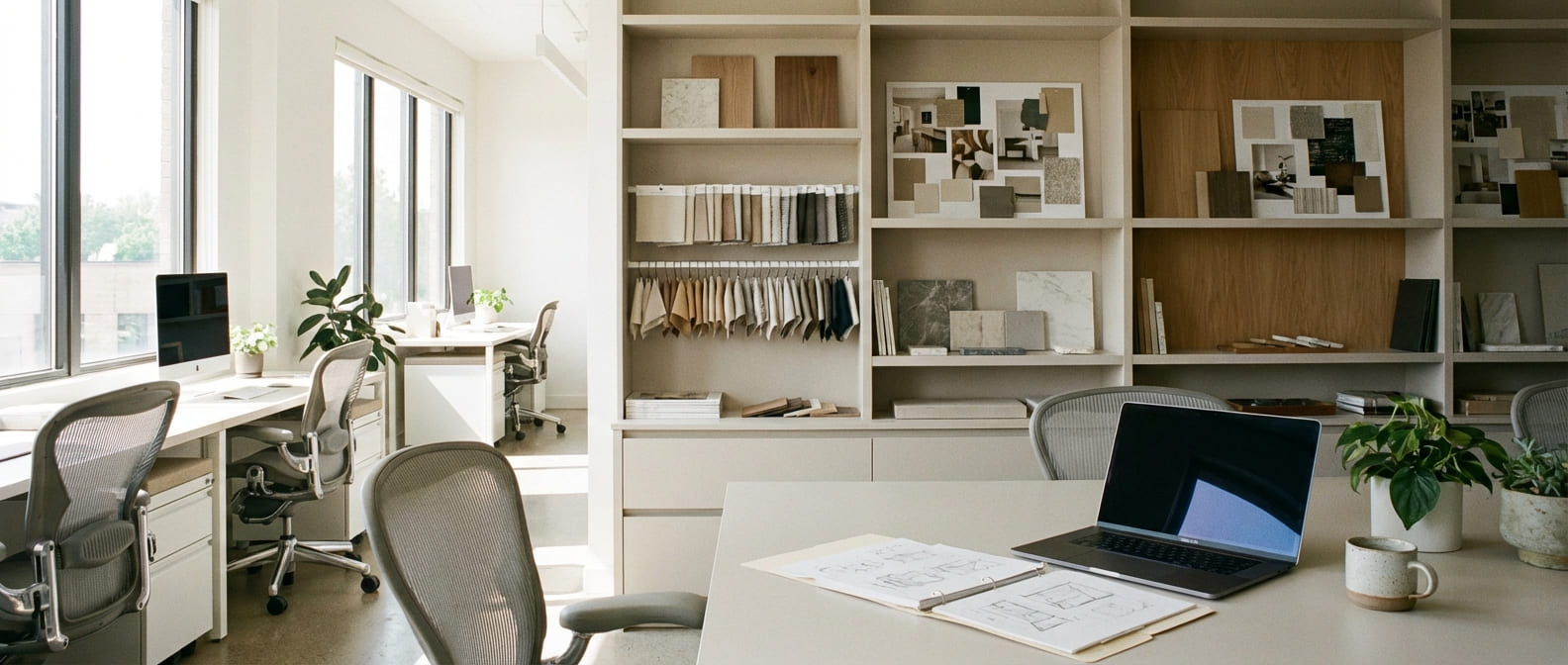 Офисное пространство студии интерьерного дизайна LineaForma в Анкаре